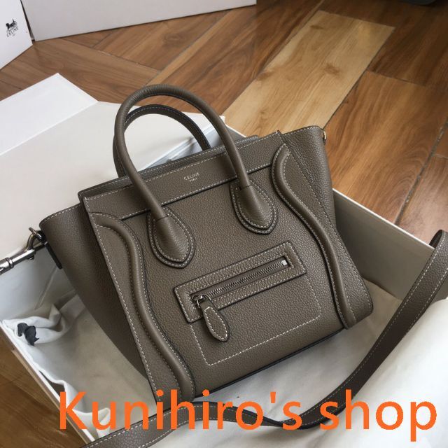 最適な価格 celine 美品 スリ ラゲージナノ セリーヌ CELINE ...