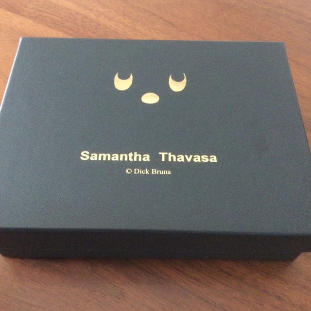 Samantha Thavasa 「ブラック・ベア」コラボ 口金折財布