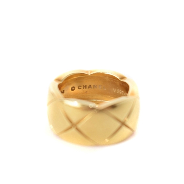 CHANEL(シャネル)のCHANEL ココクラッシュ ラージモデル リング 14号 金 レディースのアクセサリー(リング(指輪))の商品写真