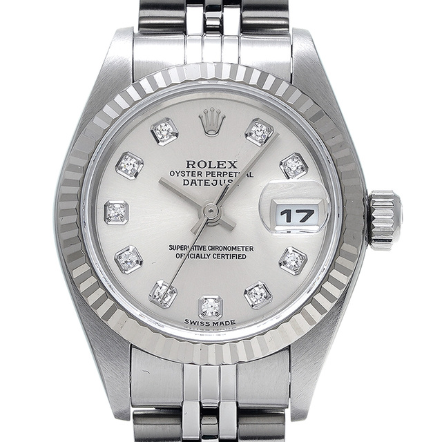 ロレックス ROLEX 79174G Y番(2002年頃製造) シルバー /ダイヤモンド レディース 腕時計