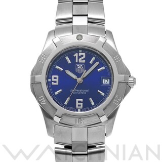 タグホイヤー(TAG Heuer)の中古 タグ ホイヤー TAG HEUER WN1112.BA0332 ブルー メンズ 腕時計(腕時計(アナログ))