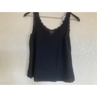 トップショップ(TOPSHOP)のTOPSHOP キャミソール　黒　Lサイズ(キャミソール)