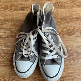 オールスター(ALL STAR（CONVERSE）)のお値下げ⭐︎コンバース  オールスター　ハイカット　グレー　22.5㎝(スニーカー)