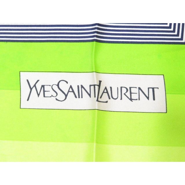 Yves Saint Laurent(イヴサンローラン)のイヴサンローラン　シルクスカーフ　Yves Saint Laurent レディースのファッション小物(バンダナ/スカーフ)の商品写真