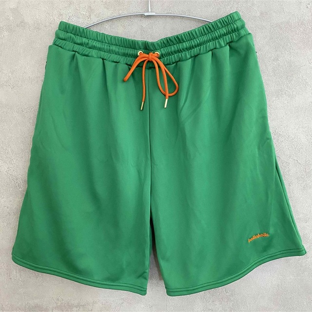 美品】ballaholic basic zip shorts L 緑 - バスケットボール