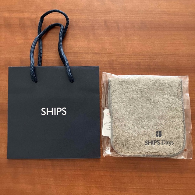 SHIPS(シップス)のあやねぇさん専用【新品】SHIPS 今治タオルハーフ3点セット メンズのファッション小物(ハンカチ/ポケットチーフ)の商品写真