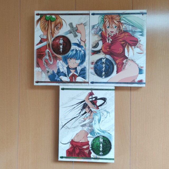 一騎当千 DVD-BOX 3種類 エンタメ/ホビーのDVD/ブルーレイ(アニメ)の商品写真