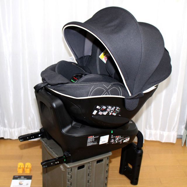 CAR MATE - 美品エールベベ360度回転クルット4i プレミアムISOFIX ブラック 新生の通販 by stephanie 's shop｜カーメイトならラクマ