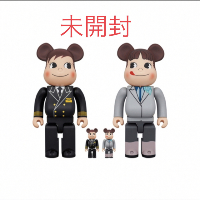 BE@RBRICK for ANA CAPTAINペコちゃん 100％ 400％