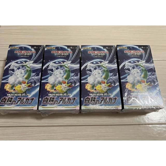 正規通販】 ポケモン - 白熱のアルカナ シュリンク付き 4box Box+