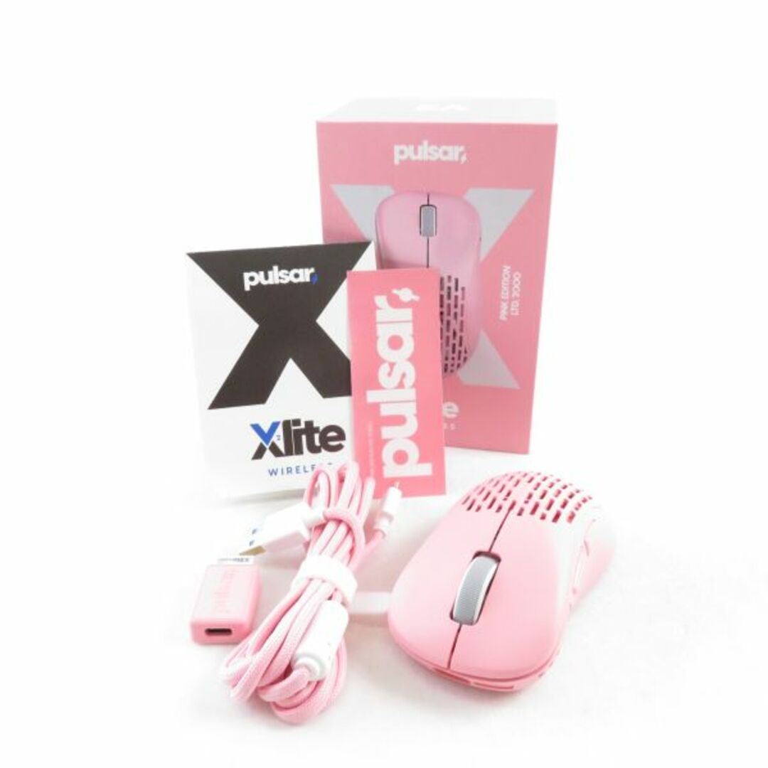 美品 Pulsar Gaming Gears パルサー Xlite V2 Mini Wireless PXW27S ゲーミングマウス PINK EDITION 1点 ピンク SIZE1 FPS eスポーツ PC周辺機器 ワイヤレス HY426C | フリマアプリ ラクマ 美品 Pulsar Gaming Gears パルサー Xlite V2 Mini Wireless PXW27S ゲーミングマウス PINK EDITION 1点 ピンク SIZE1 FPS eスポーツ PC周辺機器 ワイヤレス HY426C | フリマアプリ ラクマ