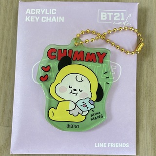 ビーティーイシビル(BT21)のBT21 カフェ MY LITTLE BUDDY アクキー CHIMMY(アイドルグッズ)