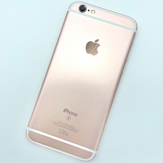 iPhone 6s Rose Gold 32 GB SIMフリー(スマートフォン本体)