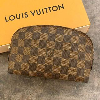 ルイヴィトン(LOUIS VUITTON)の極美品⭐️ ルイヴィトン ダミエ ポシェットコスメティック ポーチ 化粧ポーチ(ポーチ)