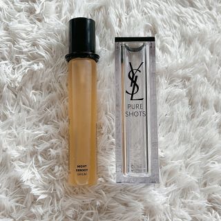 イヴサンローラン(Yves Saint Laurent)のYSL ピュアショットナイトセラム50ml(ケース付き)(美容液)