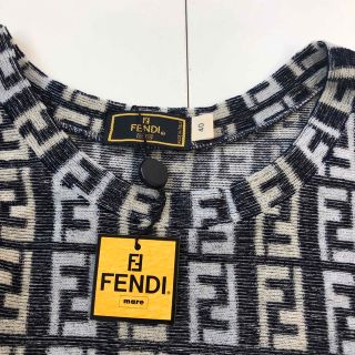 新品 FENDI ズッカ ヴィンテージ タオル地 ワンピース(40