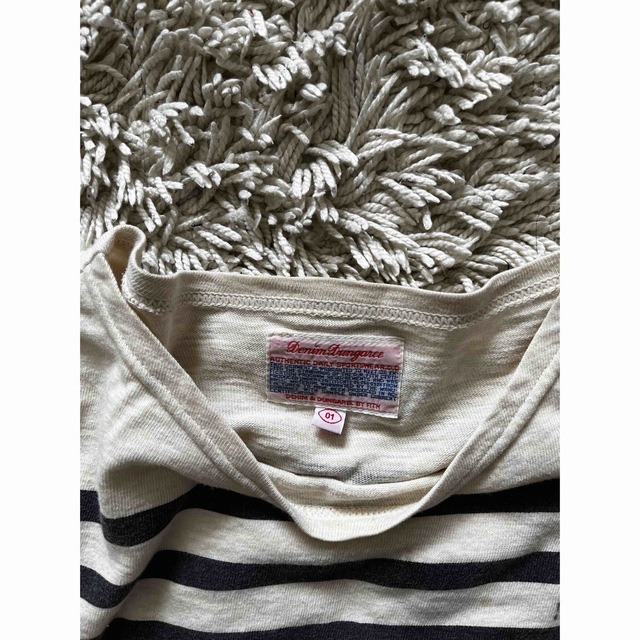 DENIM DUNGAREE(デニムダンガリー)のDENIMDUNGAREE７分丈tシャツ レディースのトップス(Tシャツ(長袖/七分))の商品写真