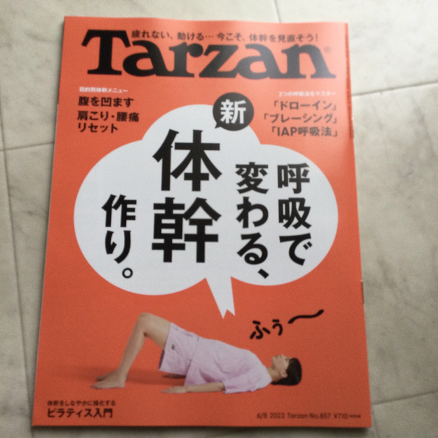 Tarzan (ターザン) 2023年 6/8号 エンタメ/ホビーの雑誌(その他)の商品写真