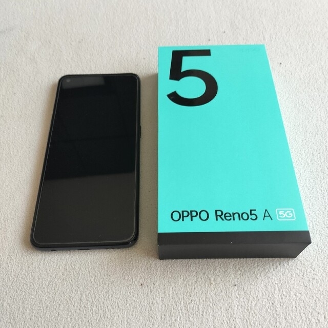 OPPO(オッポ)のOPPO Reno5 A SIMフリー スマホ/家電/カメラのスマートフォン/携帯電話(スマートフォン本体)の商品写真