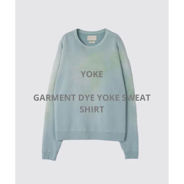 YOKE GARMENT DYE YOKE SWEAT SHIRT | angeloawards.com
