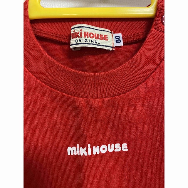 mikihouse(ミキハウス)のミキハウス　Tシャツ　80   キッズ/ベビー/マタニティのベビー服(~85cm)(シャツ/カットソー)の商品写真