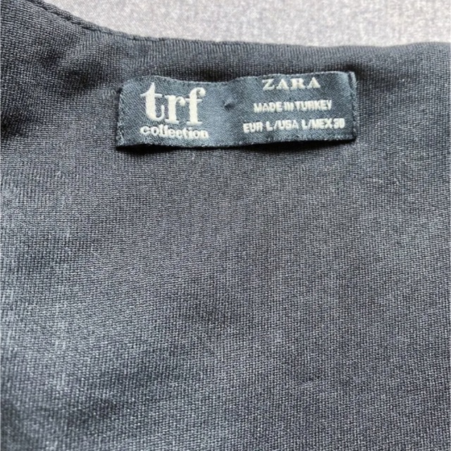 ZARA(ザラ)のZARA チェック ワンピース チュニック アウター レディースのワンピース(ひざ丈ワンピース)の商品写真