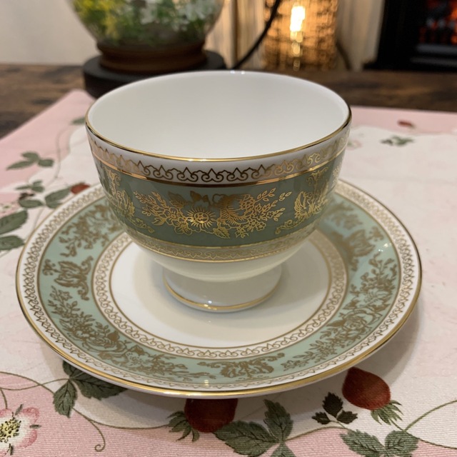 WEDGWOOD - ウェッジウッド コロンビア セージグリーン リーカップ