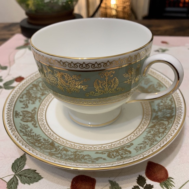WEDGWOOD - ウェッジウッド コロンビア セージグリーン リーカップ