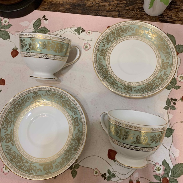 WEDGWOOD - ウェッジウッド コロンビア セージグリーン リーカップ