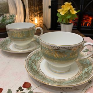 WEDGWOOD - ウェッジウッド コロンビア セージグリーン リーカップ