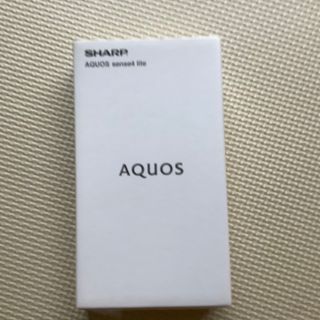 アクオス(AQUOS)のAQUOS sense4 lite SH-RM15 ジャンク品(スマートフォン本体)