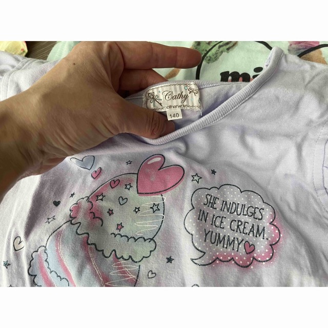 Branshes(ブランシェス)のブランシェス　マザウェイズ　Tシャツ2点セット キッズ/ベビー/マタニティのキッズ服女の子用(90cm~)(Tシャツ/カットソー)の商品写真