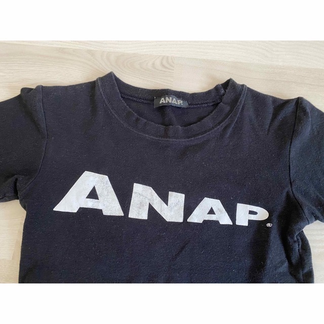 ARMANI EXCHANGE(アルマーニエクスチェンジ)の美品　Tシャツ　タンクトップ　ANAP ARMANI ブラック　まとめ売り レディースのトップス(Tシャツ(半袖/袖なし))の商品写真
