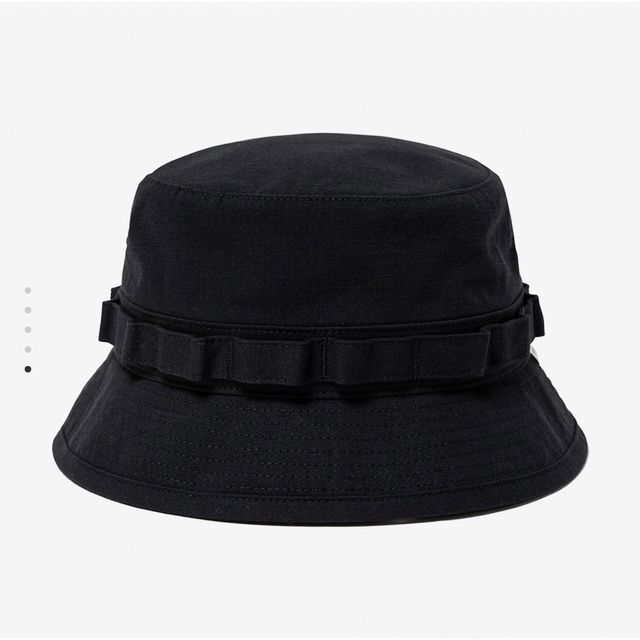W)taps(ダブルタップス)のWTAPS 2023SS JUNGLE 02 HAT BLACK XLサイズ メンズの帽子(ハット)の商品写真