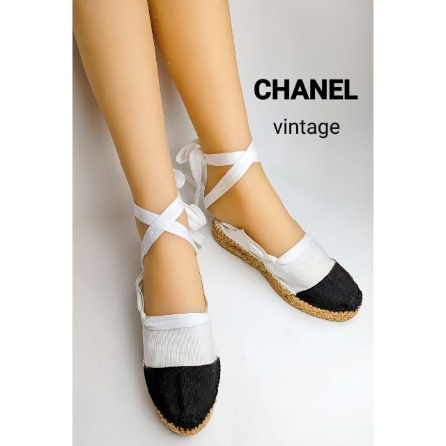 CHANEL(シャネル)の未使用美品♥CHANELシャネル　エスパドリーユ　スニーカー　35 レディースの靴/シューズ(スニーカー)の商品写真