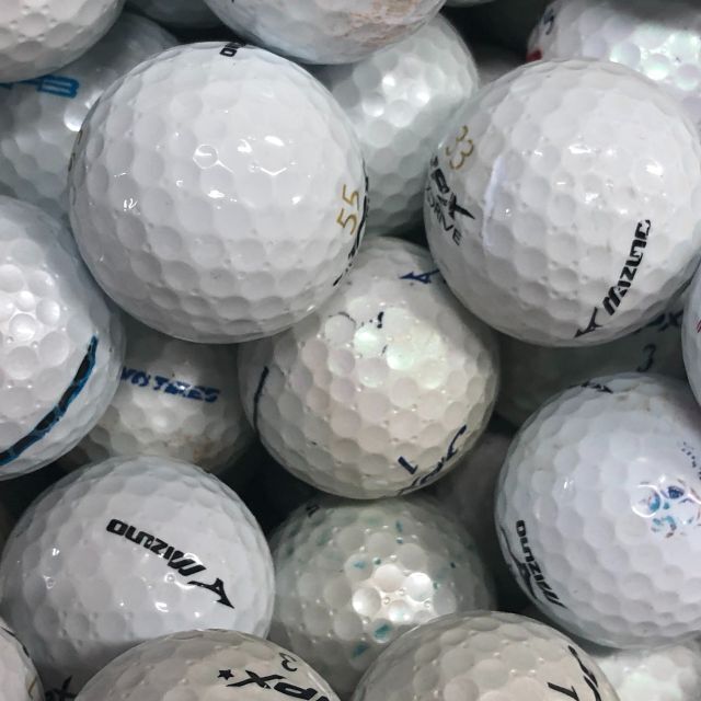 MIZUNO(ミズノ)のミズノ 各種混合 ホワイト ロストボール 100球 B スポーツ/アウトドアのゴルフ(その他)の商品写真