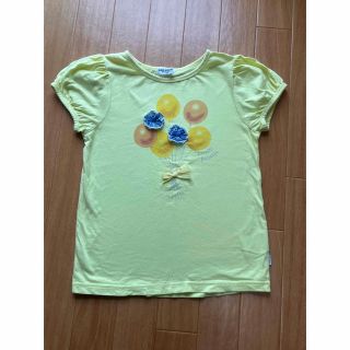 ポンポネット(pom ponette)のpom ponette Tシャツ　パフスリーブ　130(Tシャツ/カットソー)