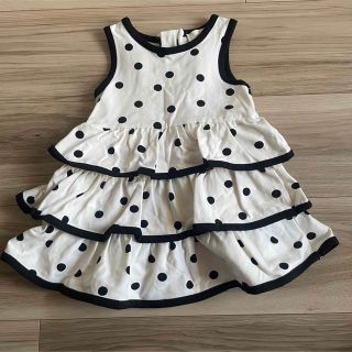 ケイトスペードニューヨーク(kate spade new york)のケイトスペード ノースリーブワンピース 80size 12m(ワンピース)