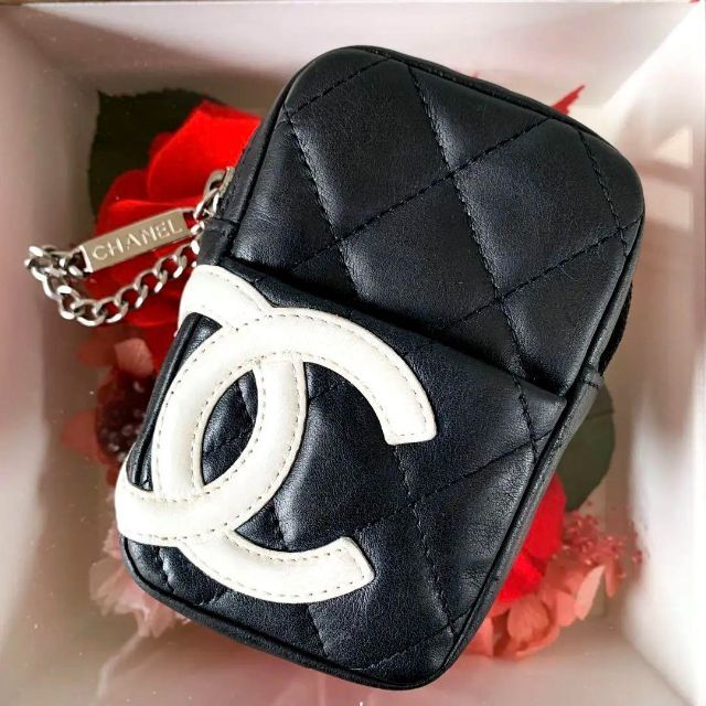 シャネルCHANEL カンボンライン ココマーク シガレットケース/ポーチ