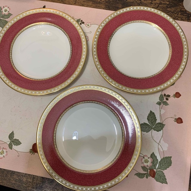 WEDGWOOD ウェッジウッド ユーランダーパウダー 17.5cm プレート 6枚