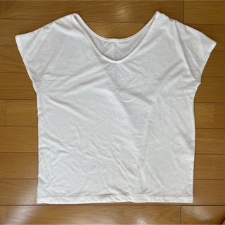 グローバルワーク(GLOBAL WORK)のデザイン白T(Tシャツ/カットソー(半袖/袖なし))