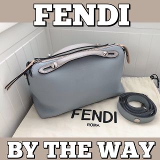 フェンディ(FENDI)の☆FENDI☆フェンディ/バイザウェイ/ハンドバッグ/ショルダー/水色/グレージ(ショルダーバッグ)