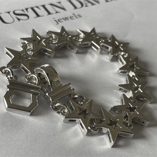 新品◆JUSTIN DAVIS◆スターブレスレット◆定価165,000円◆