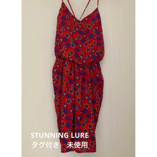 スタニングルアー(STUNNING LURE)のSTUNNING LURE スタニングルアー キャミソールワンピース　0 未使用(ミニワンピース)