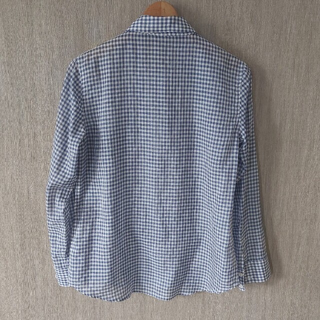 シャツ/ブラウス(長袖/七分)チェスティ　ビジュー付きギンガムチェックシャツ