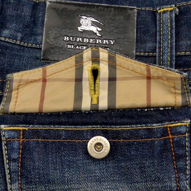 BURBERRY BLACK LABEL - 廃盤 バーバリーブラックレーベル ジーンズ