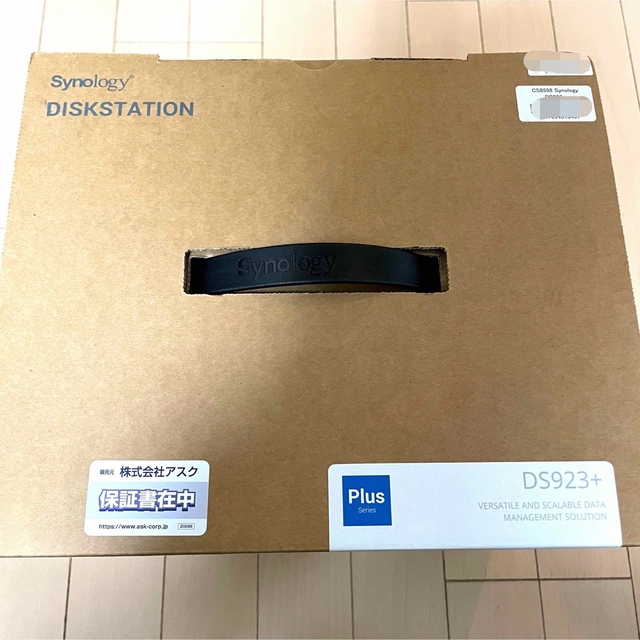 SYNOLOGY DiskStation DS923＋ スマホ/家電/カメラのPC/タブレット(PC周辺機器)の商品写真