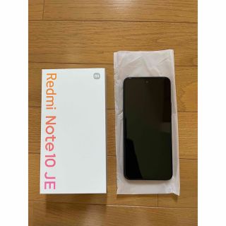 Xiaomi Redmi Note 10 JE XIG02 グラファイトグレー(スマートフォン本体)