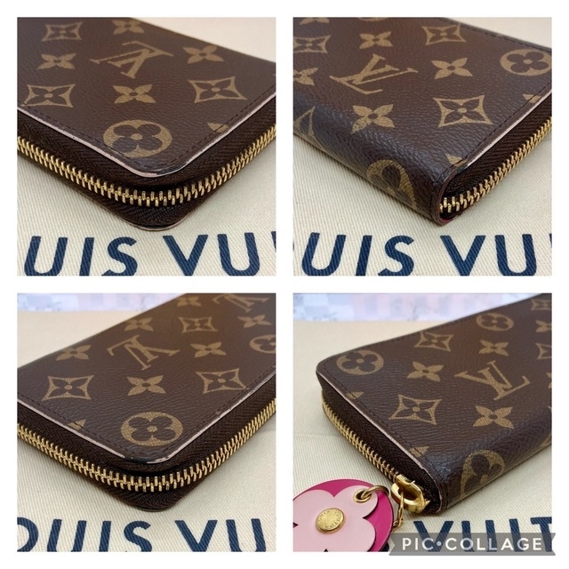 ✨ルイヴィトン✨モノグラム✨クレマンス✨フラワーチャーム✨長財布✨