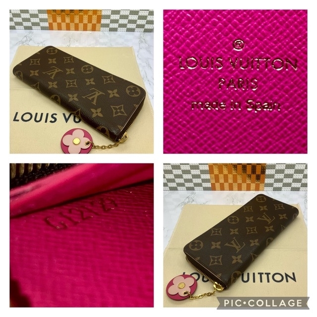 ✨ルイヴィトン✨モノグラム✨クレマンス✨フラワーチャーム✨長財布✨